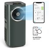 Klarstein Kraftwerk Smart 10K, prijenosna klima, 10 000 BTU, upravljanje putem aplikacije, antracit | shoptok.hr
