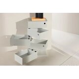 Venture Home komoda s ladicama San Carlos 26 × 72 × 38 cm, bijela | shoptok.hr