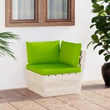 vidaXL Vrtna kutna sofa od paleta s jastucima impregnirana smrekovina Cijene