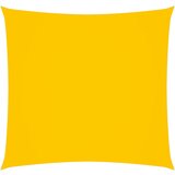 vidaXL Senčno jadro oksford blago kvadratno 3x3 m rumeno Cene