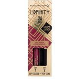 Max Factor Lipfinity 24HRS Lip Colour dolgoobstojna šminka z balzamom 4.2 g Odtenek 025 vivid splendour | Shoptok.si