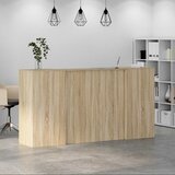 Recepcijski stol 200x50x103,5 cm od konstruiranog drva | shoptok.hr