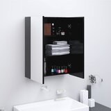 vidaXL kupaonski ormarić s ogledalom 60x15x75 cm MDF antracit Cijene