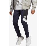 Adidas Donji dio trenirke za muškarce, boja: tamno plava, s uzorkom | shoptok.hr