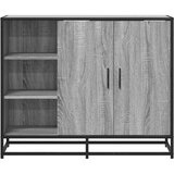 vidaXL Komoda Siva Sonoma 92x35x76 cm Konstruirano drvo | shoptok.hr
