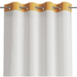  Curtain IRVETTE color white eyelets voile, velvet 140x250 ameliahome | shoptok.hr