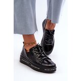 S. BARSKI Women's Lace-Up Platform Shoes Genuine Leather S.Barski | shoptok.hr
