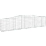 Lučne gabionske košare 6 kom 400x30x80/100 cm pocinčano željezo Cijene