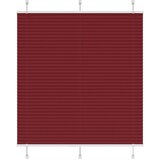 vidaXL Plisirana žaluzija Bordeaux Red 120x150 cm Širina tkanine | Shoptok.si