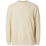 Selected Homme Sweater majica 'OSKAR' bež