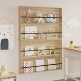  Polica za časopise Zidne 2 pcs Sonoma hrast 100 x 12 x 70 cm | shoptok.hr