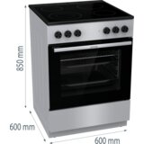 Gorenje štednjak GEC6A41SC | shoptok.hr