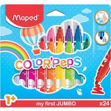 FLOMASTERI MAPED COLOUR`PEPS JUMBO 1/24  FLOMASTERI MAPED COLOUR`PEPS JUMBO 1/24 Slike