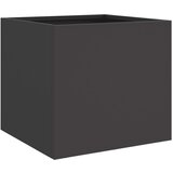 vidaXL Sadilice 2 kom crne 32 x 30 x 29 cm od hladno valjanog čelika | shoptok.hr