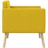  Ukrasna fotelja Žuta Baršun | shoptok.hr
