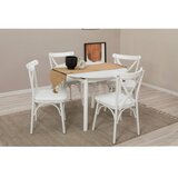 HANAH HOME trpezarijski sto i stolice oliver white cene
