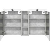  Komplet omaric za kopalnico s polico 3 pcs 120 x 14,5 x 70 cm, (5000245340) | Shoptok.si