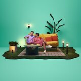 Wiz LED vanjska svjetiljka 5 W Bollard Starter Kit – | shoptok.hr