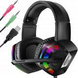 Malatec led rgb igralne slušalke 5.1 z mikrofonom usb aux, (20543904) | Shoptok.si