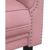  2-dijelni set sofa ružičasti baršunasti | shoptok.hr