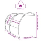 vidaXL Vodootporni šator 260 x 300 x 260 cm | shoptok.hr