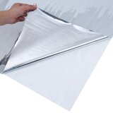  Solarna folija s reflektirajućim efektom srebrna 45x500 cm PVC | shoptok.hr