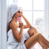 Foreo LUNA™4 Mini uređaj za čišćenje lica Pearl Pink | shoptok.hr