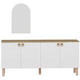 Hanah home komoda lotus mirror white | ePonuda.com