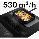 Klarstein Indukcijska ploča za kuhanje Full House s napom | 4 zone za kuhanje | 7335 W | 530 m³/h | 70 cm | shoptok.hr
