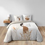 Douceur d intérieur Bijela/bež pamučna posteljina za bračni krevet/za produženi krevet 240x220 cm Natacha – Cijene