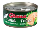 Giana komadići tunjevine u salamuri 170 g prirodno | Eponuda.com