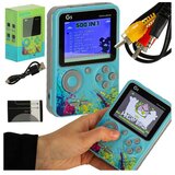 Retro mini prijenosna igraća konzola, plava | shoptok.hr