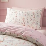 Belle & Boo Bela/rožnata bombažna otroška posteljnina za zakonsko posteljo 200x200 cm Ballerina – | Shoptok.si