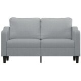  Dvosjed od tkanine svjetlosivi 140 cm | Eponuda.com