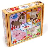 Mađarski proizvođač Moj prvi puzzle: Životinje na farmi 4 u 1 baby puzzle Cijene