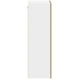 vidaXL Viseča omarica s polico Riga Umetni hrast 40 x 31 x 100 cm | Shoptok.si