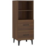  Komoda rjavi hrast 34,5x34x90 cm konstruiran les, (20654181) | Shoptok.si