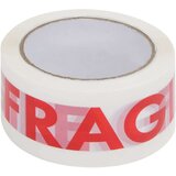  Traka za pakiranje 36 kom s natpisom FRAGILE bijela 48mm x 66 m | shoptok.hr