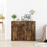  Komoda boja dimljenog hrasta 88x30x70 cm od konstruiranog drva | Eponuda.ba
