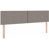 Krevet s od storage Sivo-smeđa 200 x 200 cm Lažna koža | shoptok.hr