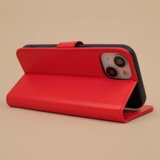 Onasi preklopna torbica Fancy Diary gladka iPhone 16e - rdeča | Shoptok.si