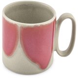 Salt&Pepper Rožnata/siva skodelica iz kamenine 390 ml Paint – | Shoptok.si