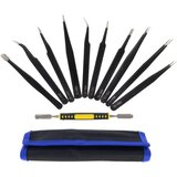 Seki Set preciznih pinceta ESD 10 kom | Eponuda.ba