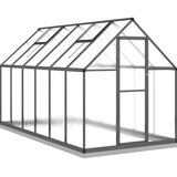  Staklenik s okvirom antracit 334 x 169 x 202 cm aluminijski | shoptok.hr