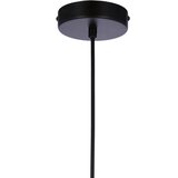 Candellux luster/visilica-jonera viseća lampa crna 1X40 E27 dim abažur