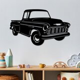 Wallity zidna dekoracija chevy 3200 pickup, 60 x 36 cm, crna | ePonuda.com