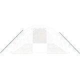  Staklenik s čeličnim okvirom bijeli 24 m² 6 x 4 x 2 m | shoptok.hr