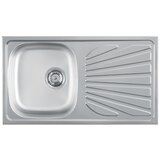 Metalac SUDOPER INOX JEDNODJELNI UNIV.FI 90 SA SIFONOM 770X435 LUNA FLEX 1D Cijene