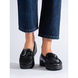 SHELOVET Lampcasins made of ecological leather black | Shoptok.si