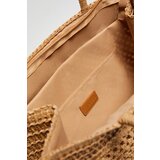 Marisse Beige Beach Bag | Shoptok.si